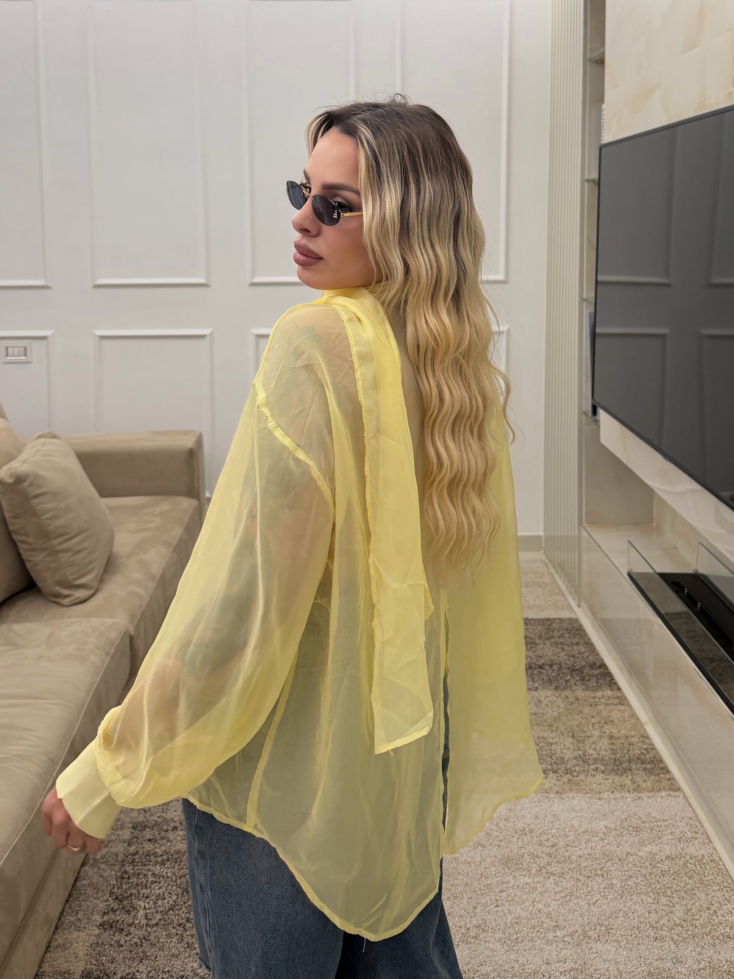 Camicia Parisienne Gialla