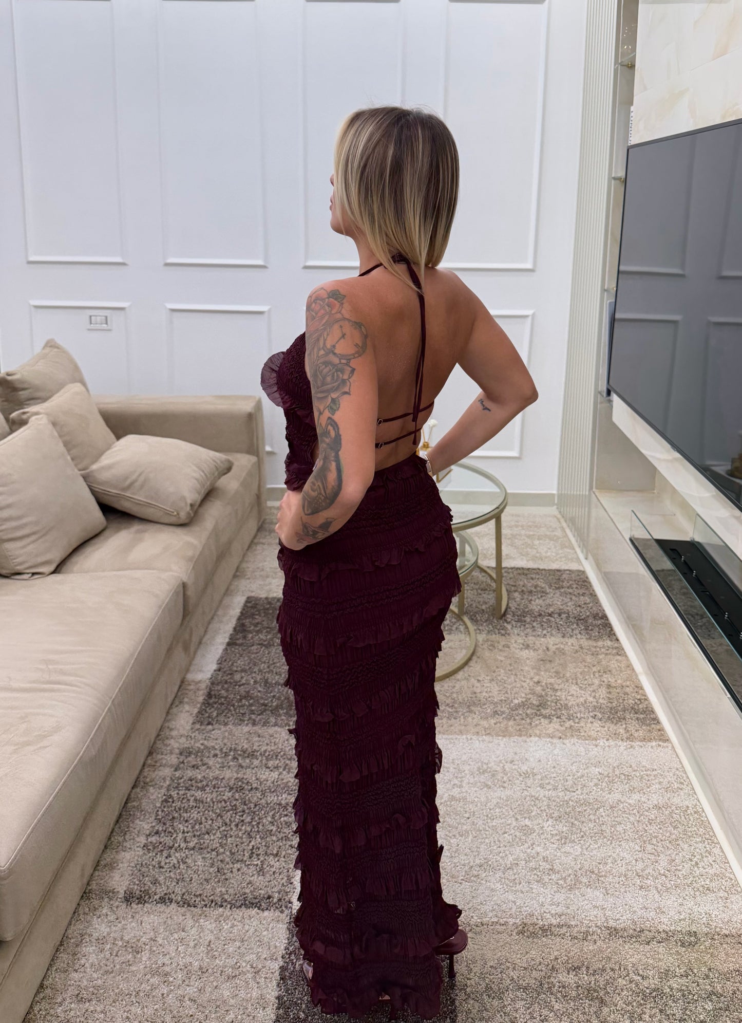 Abito Marbella Burgundy