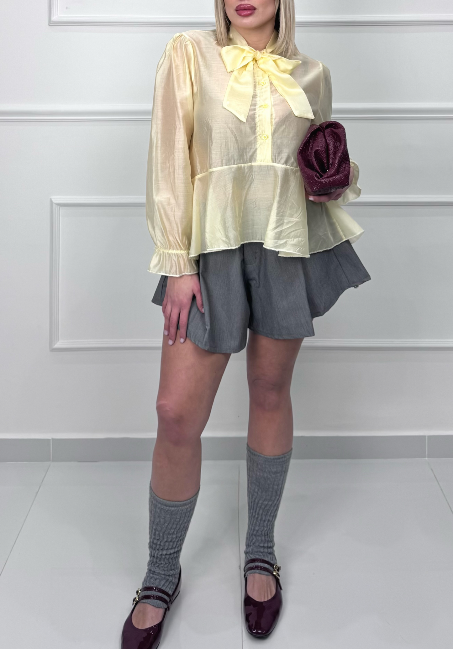 Short Butterfly Grigio