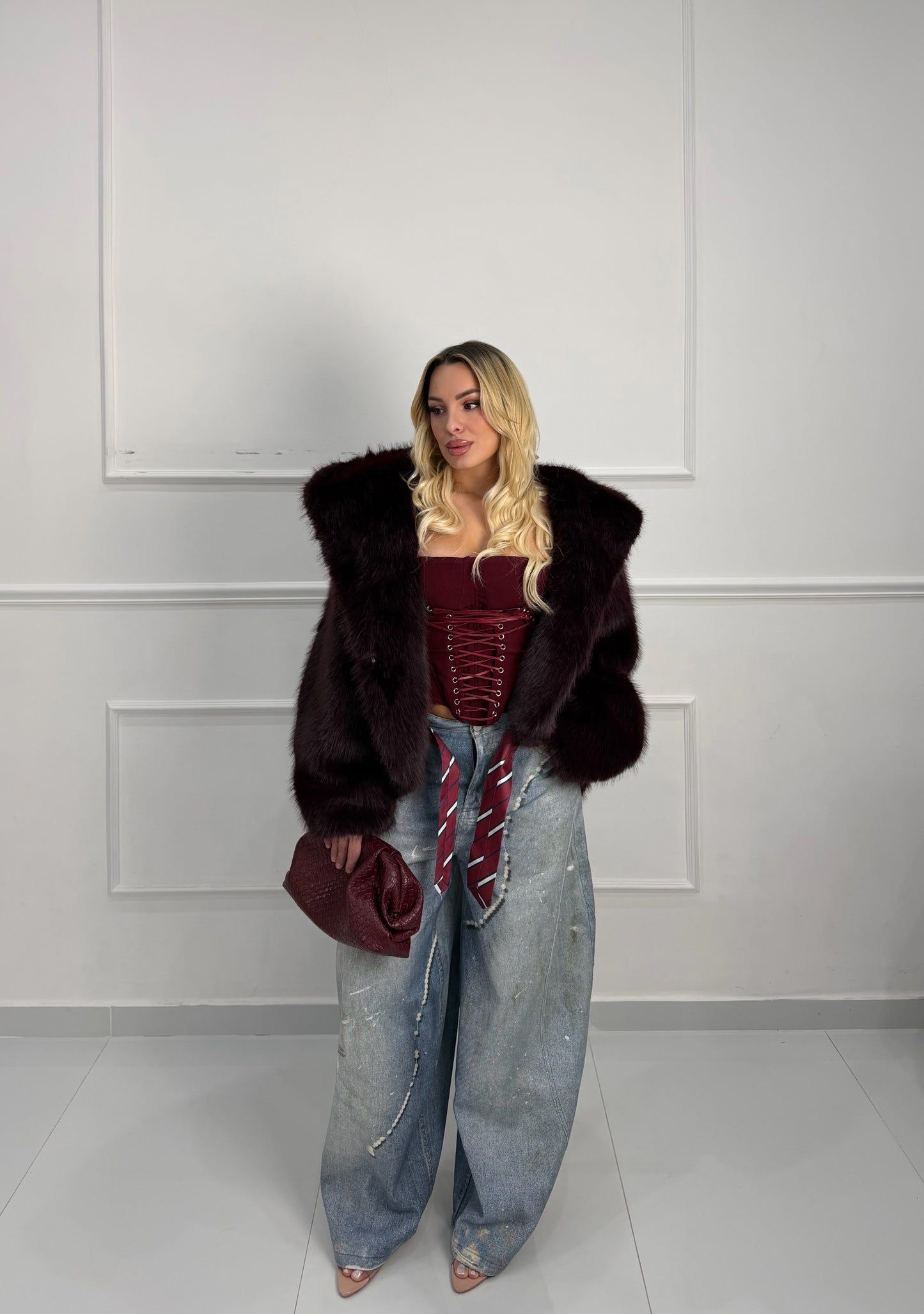 Jeans Jackie + foulard