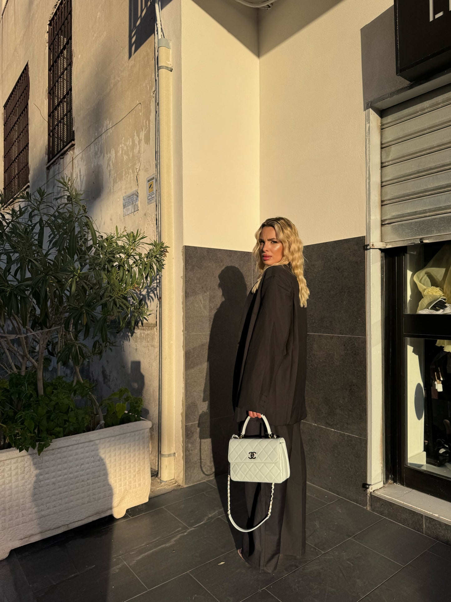 Tailleur hailey blu navy
