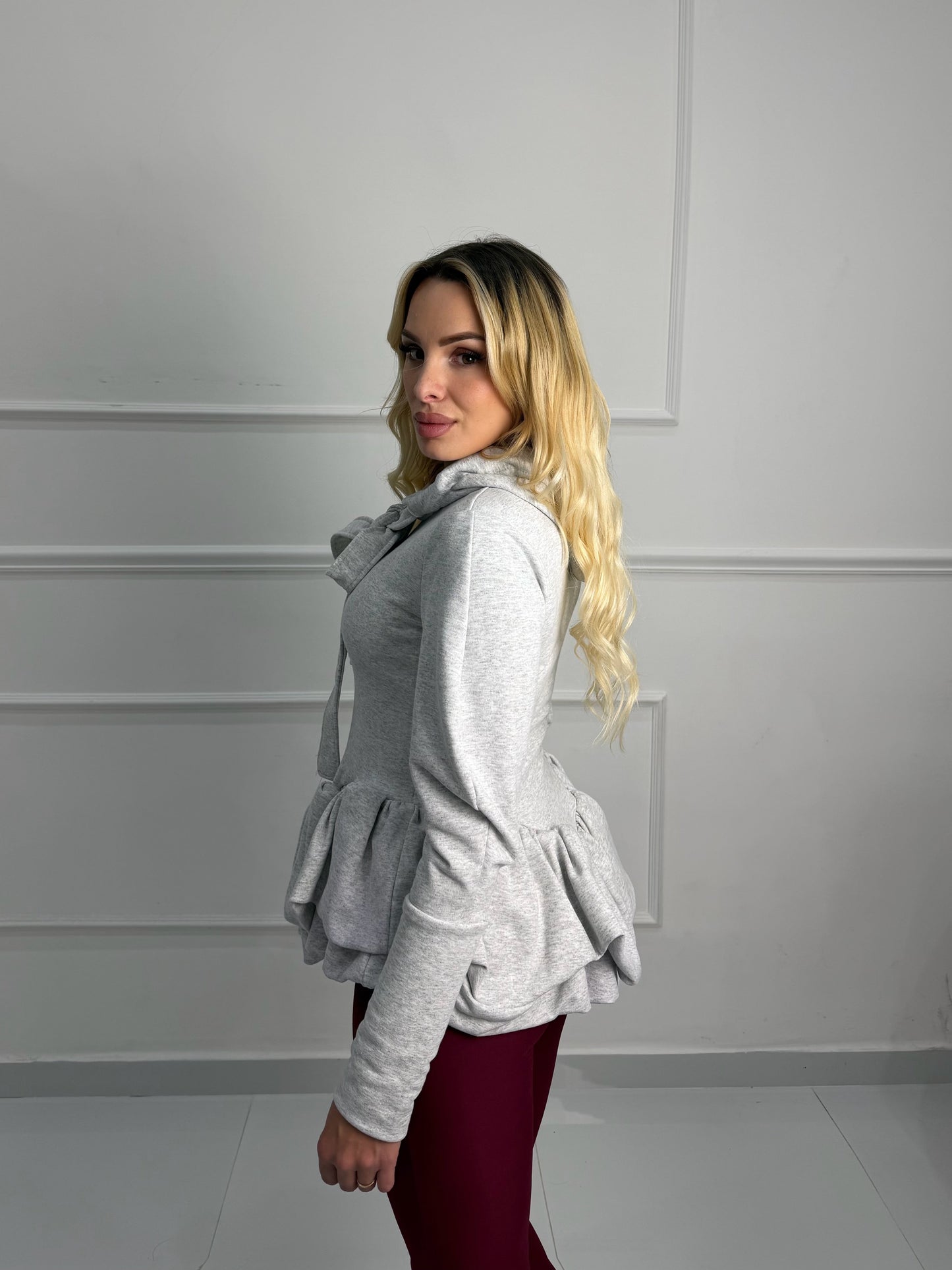 Felpa Jolie grigia