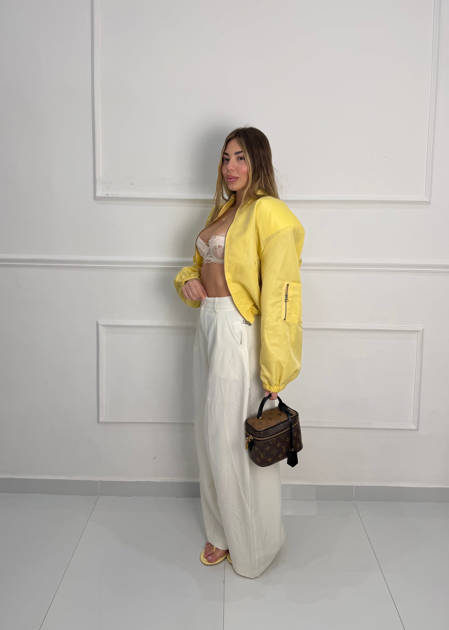 Pantalone Premium bianco