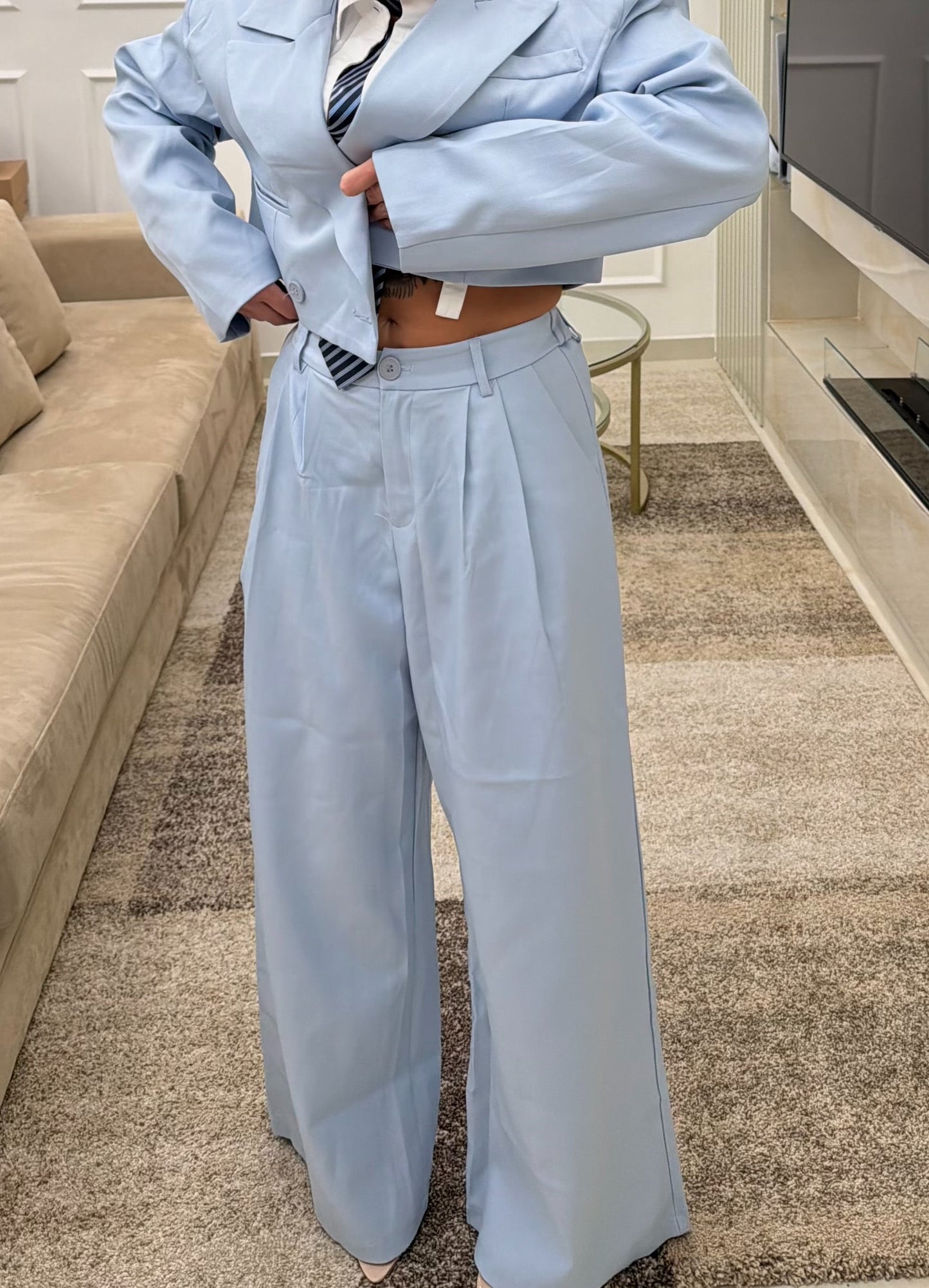 Pantalone Blair azzurro