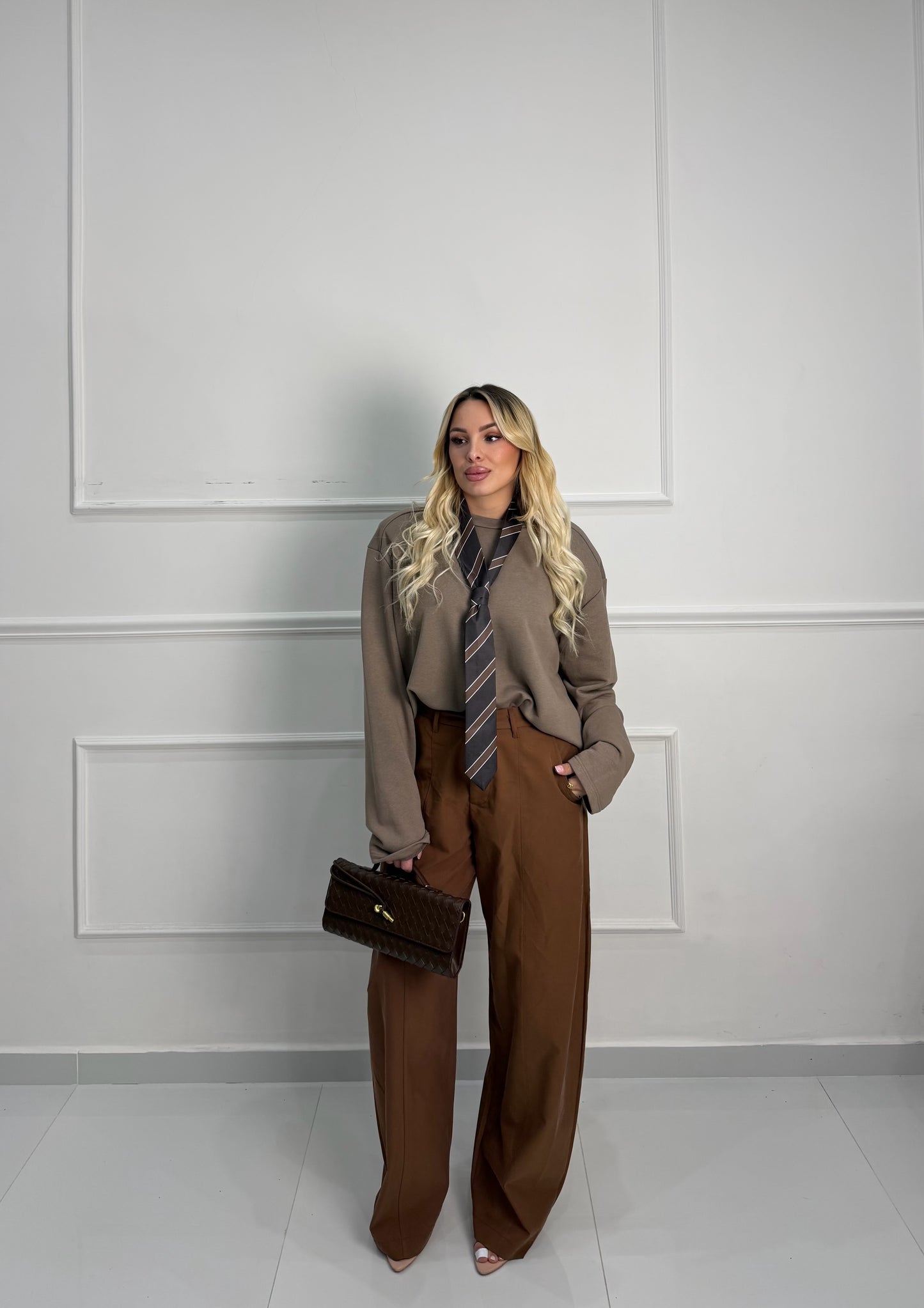 Borsa Bottega marrone