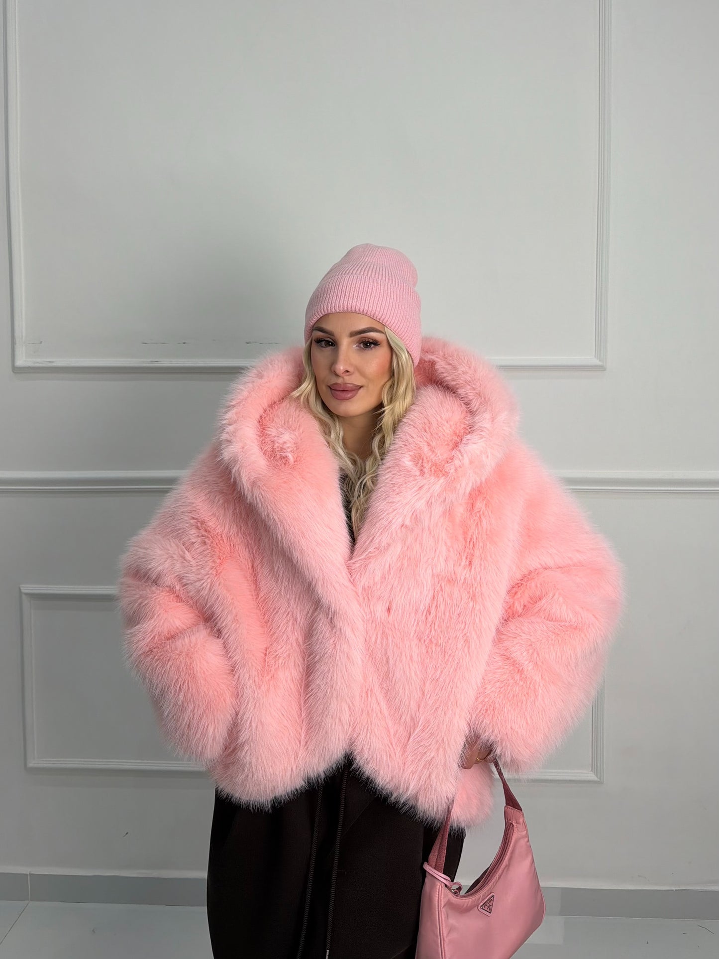 Ecopelliccia Zoe Rosa