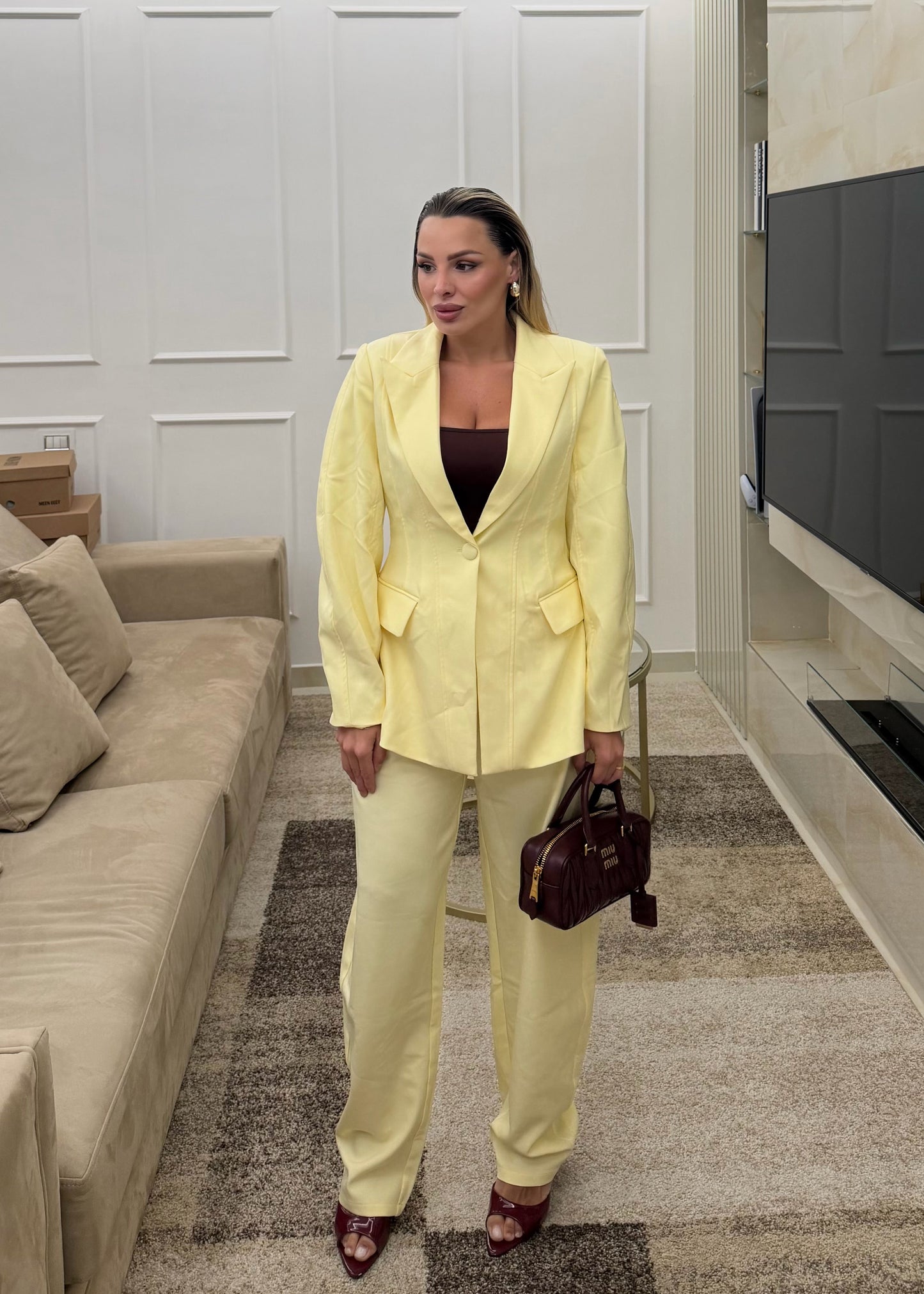 Tailleur Cannes Giallo