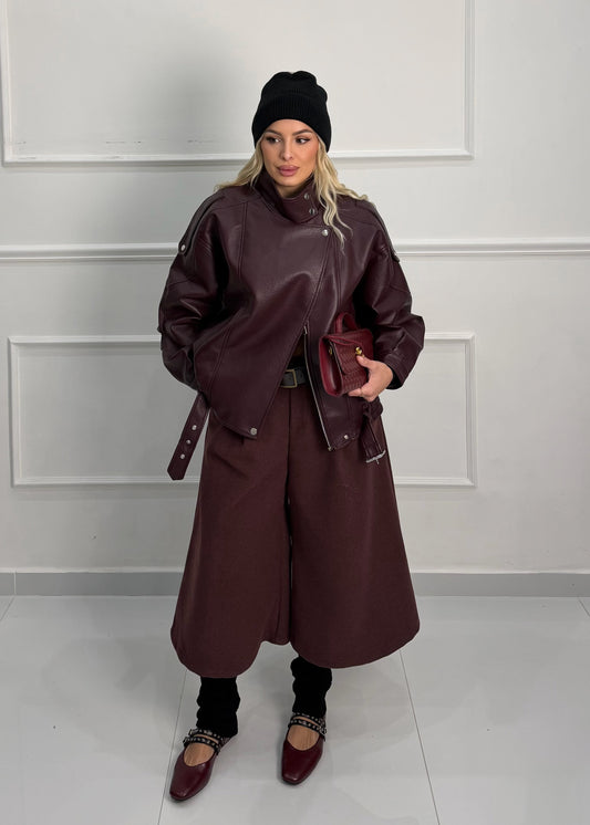 Bermuda Bordeaux Iconic+Cintura