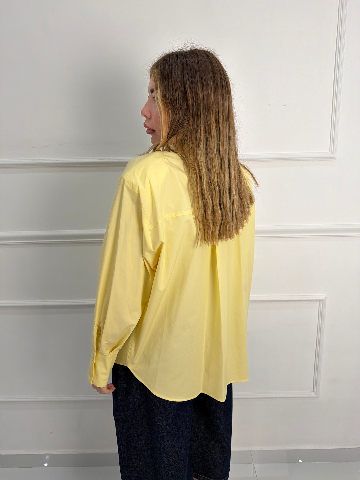 Camicia Essential Giallo