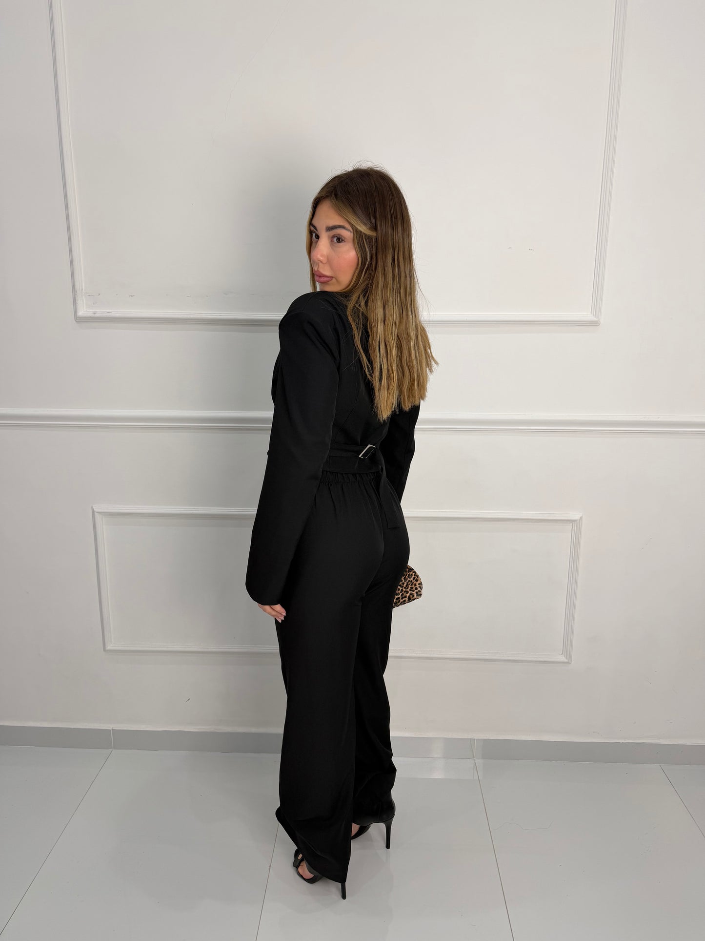 Tailleur Corset nero