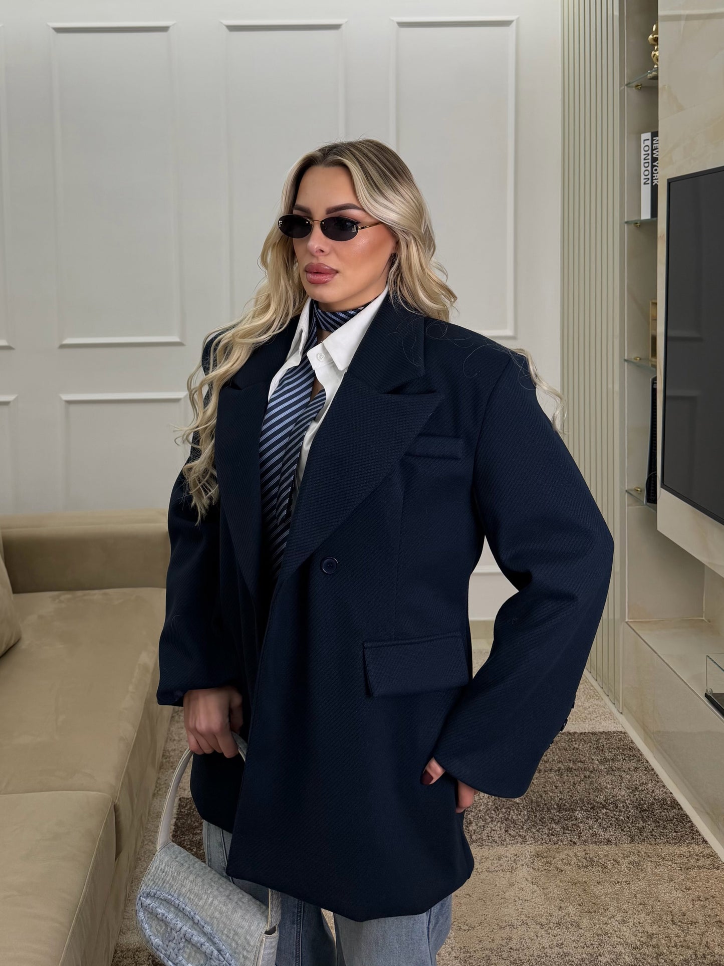 Giacca Coat Blu