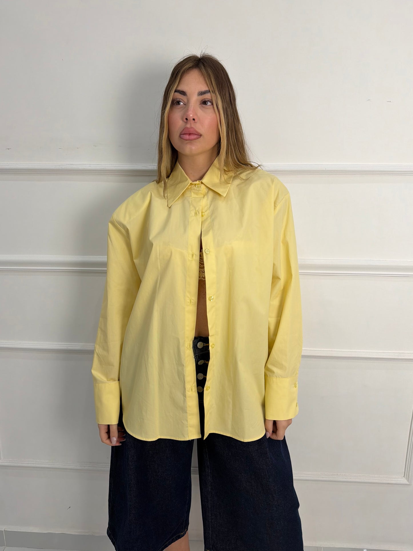 Camicia Essential Giallo