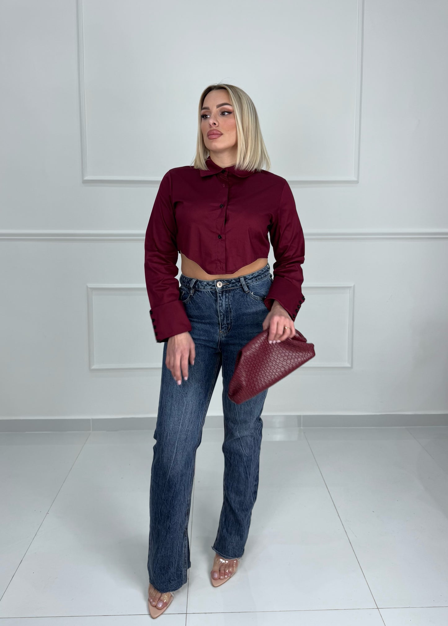 Camicia crop
