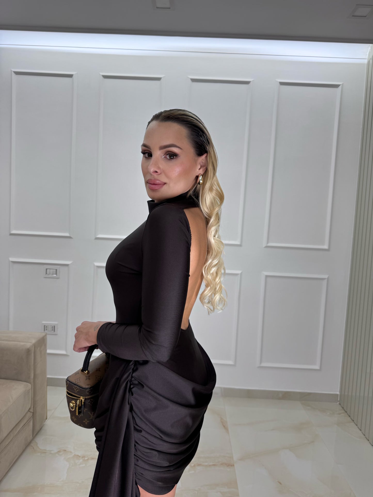 Mini Dress Rouge Marrone