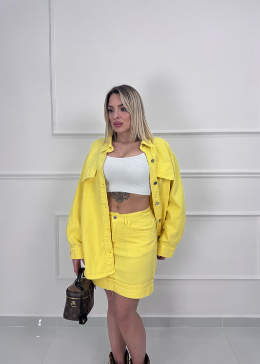 Coordinato Denim Street Giallo