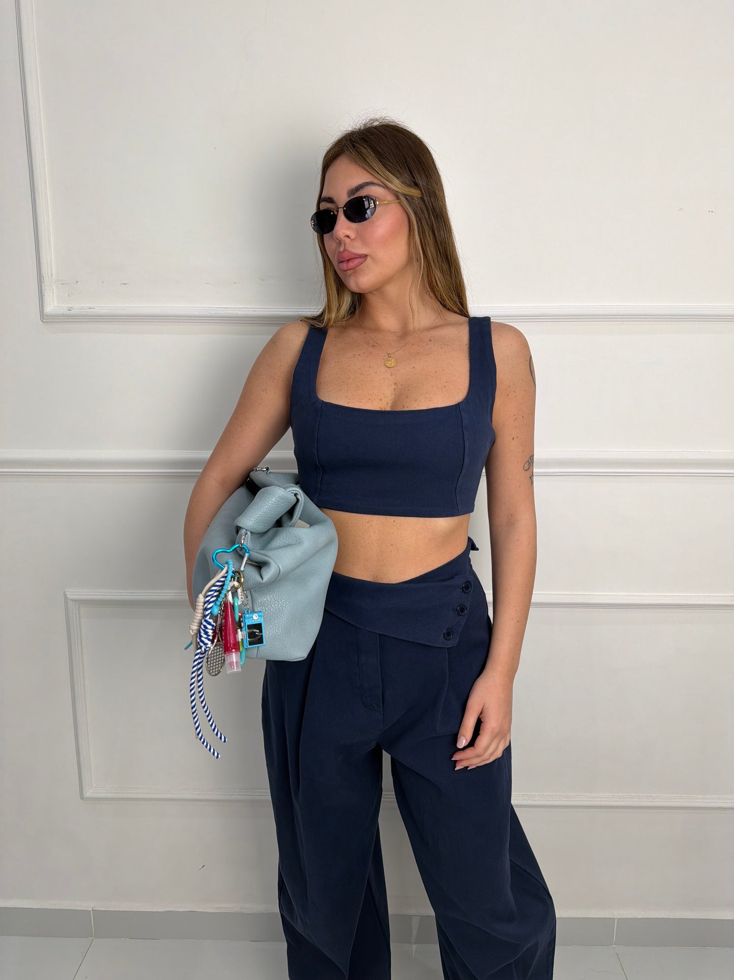 Coordinato Muse Blu