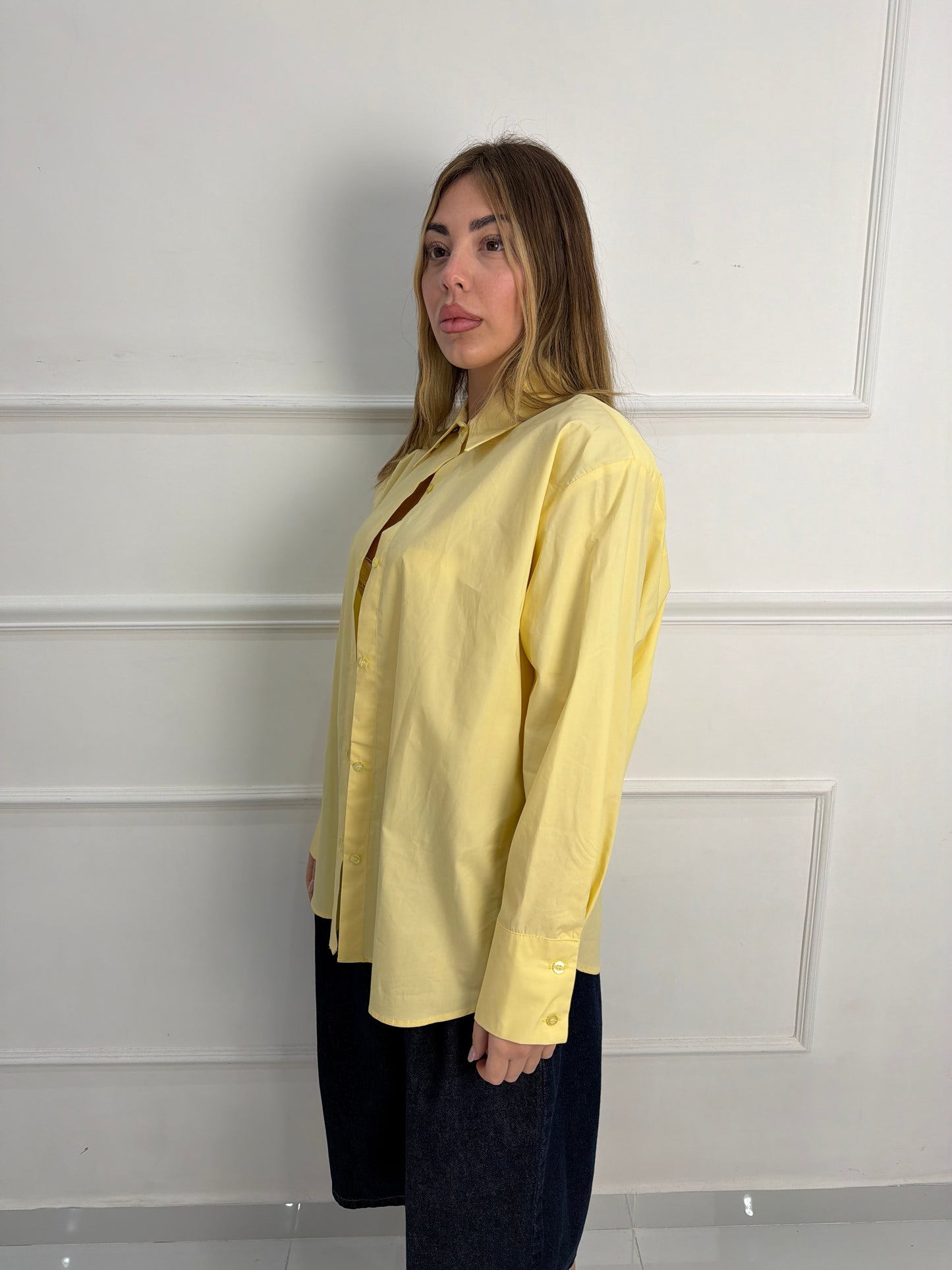 Camicia Essential Giallo