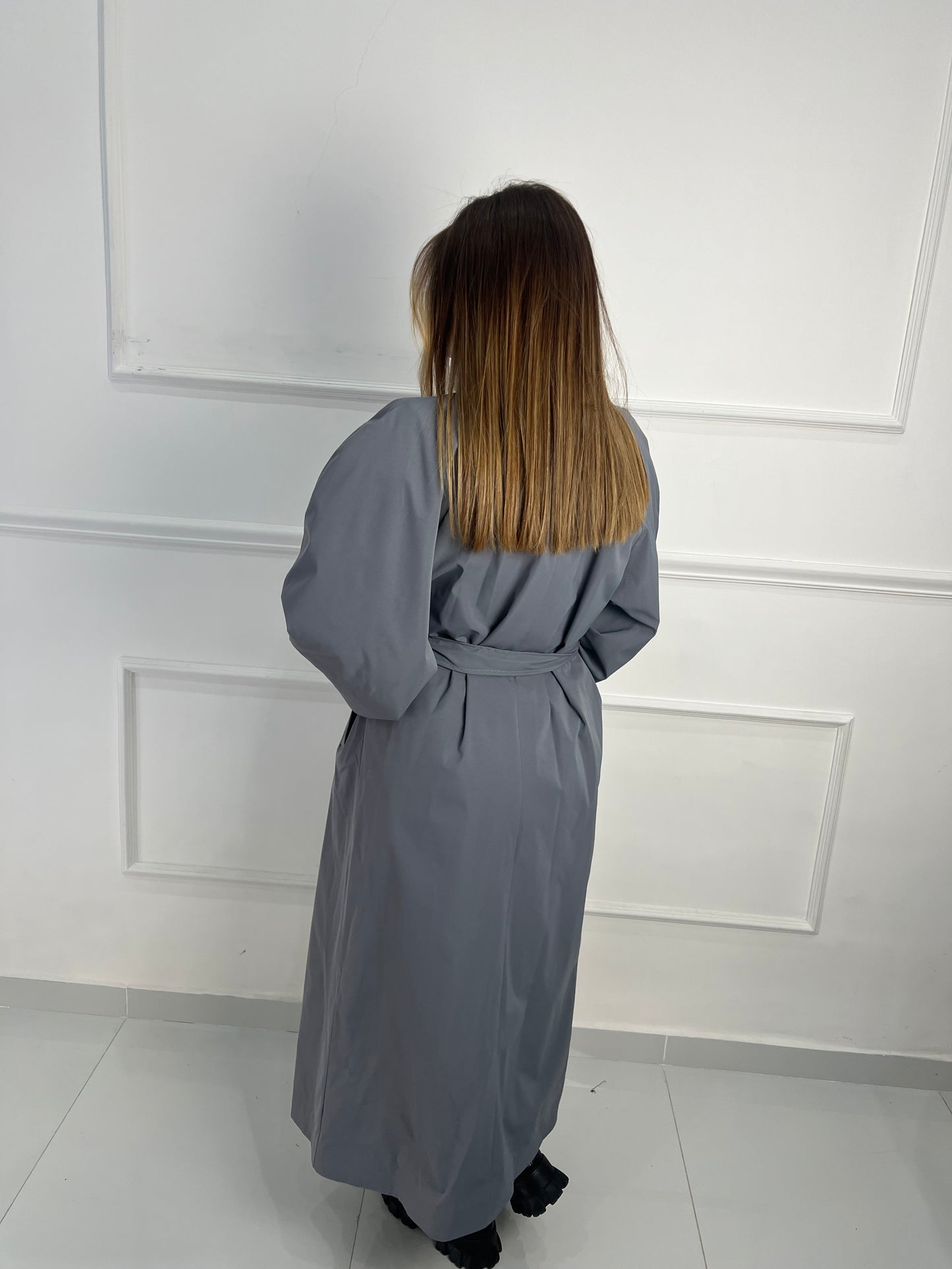 Trench Daily grigio