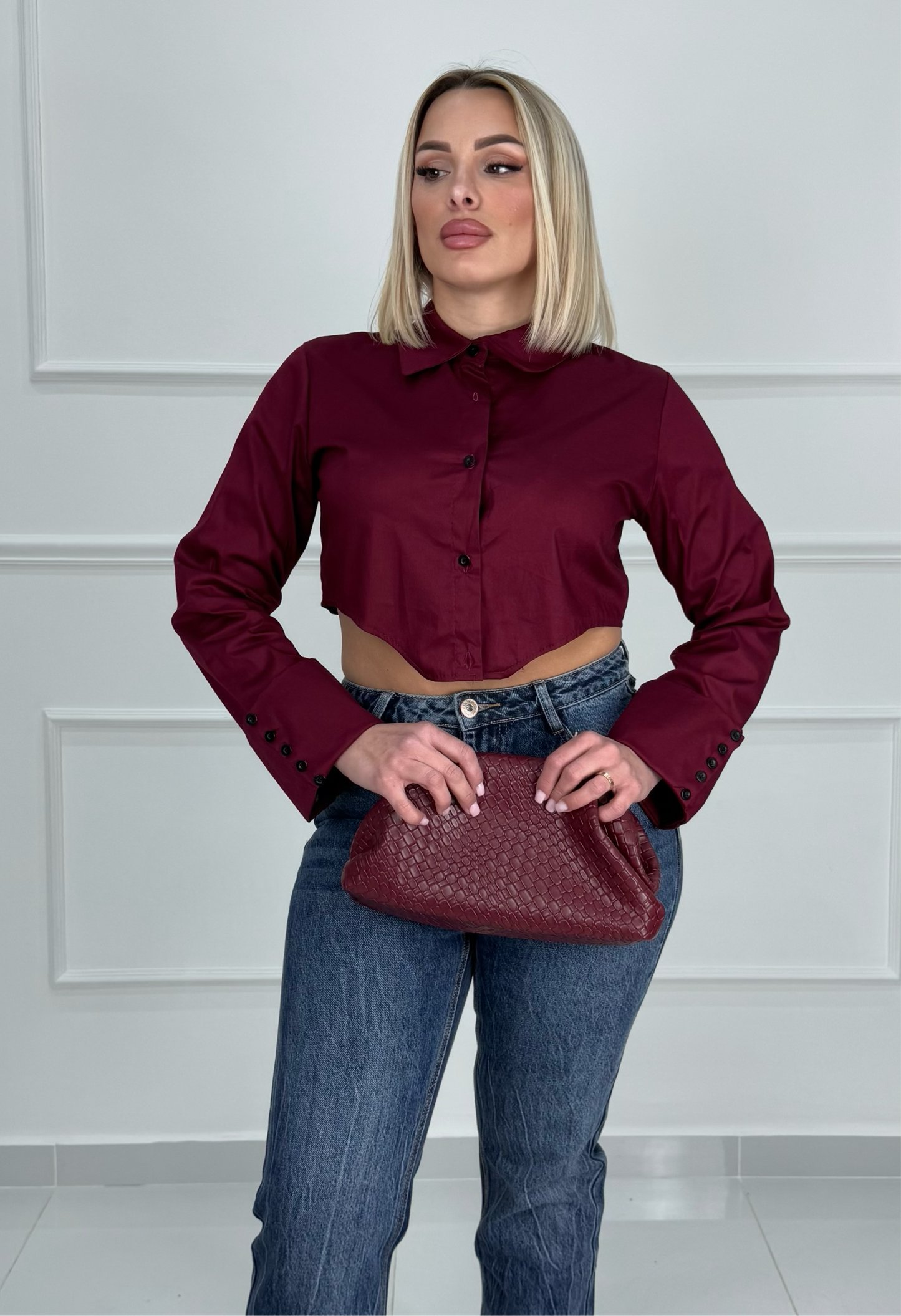 Camicia crop