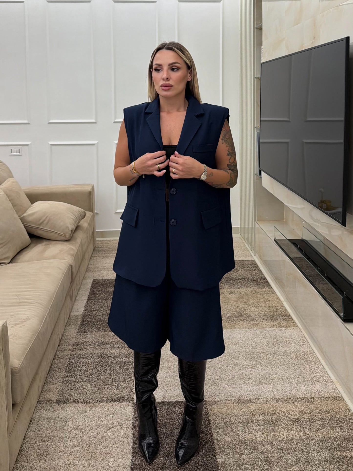 Coordinato Victoria Blu