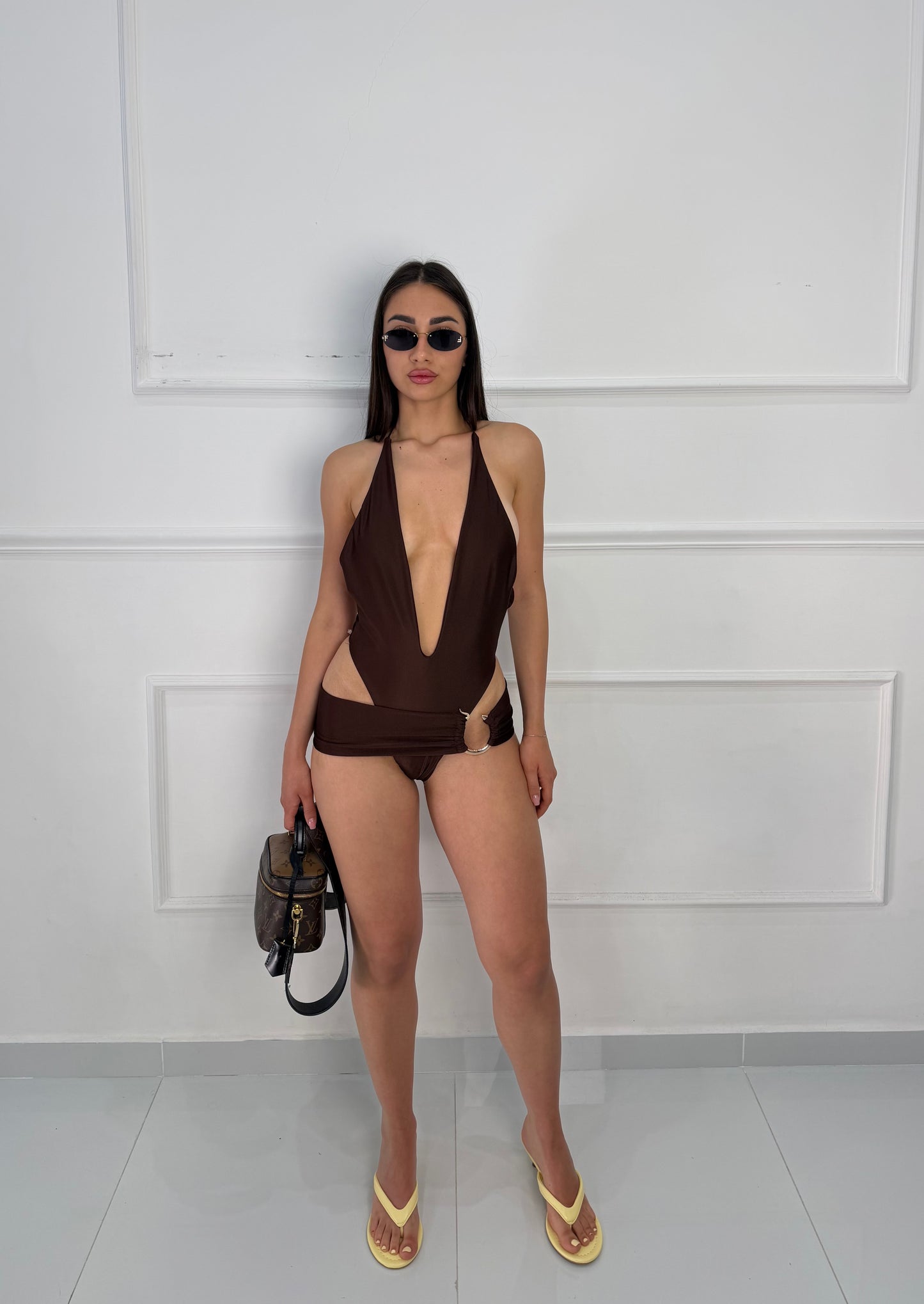 Monokini Obsession Marrone