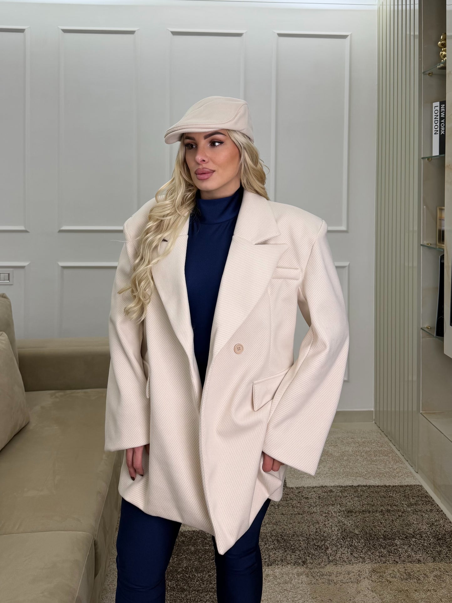 Giacca Coat Panna