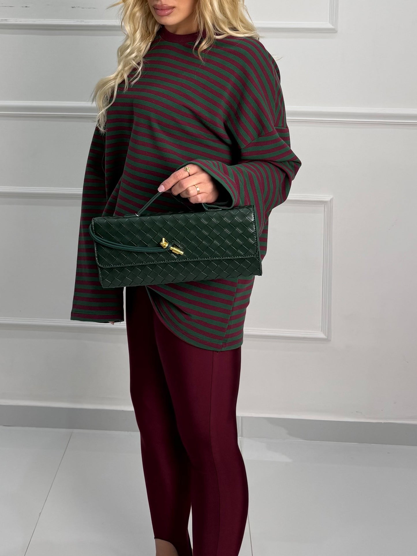 Borsa bottega Verde
