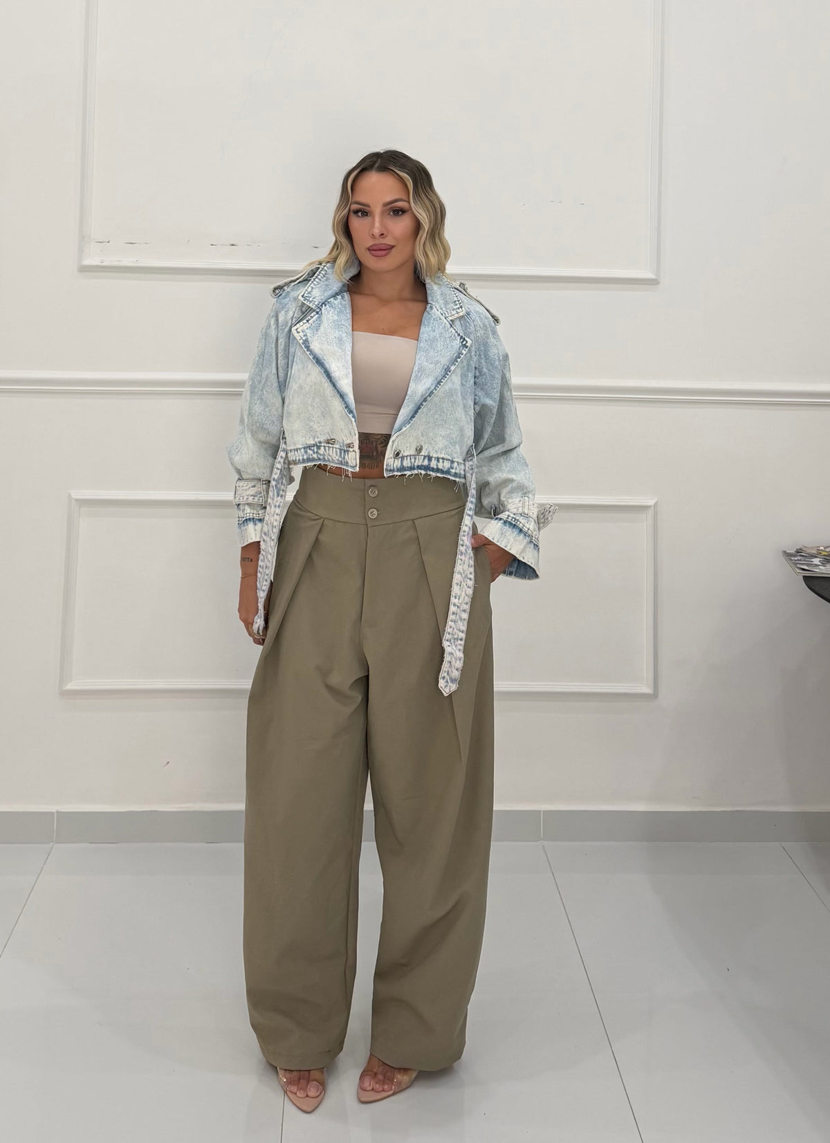 Pantalone Sienna Beige