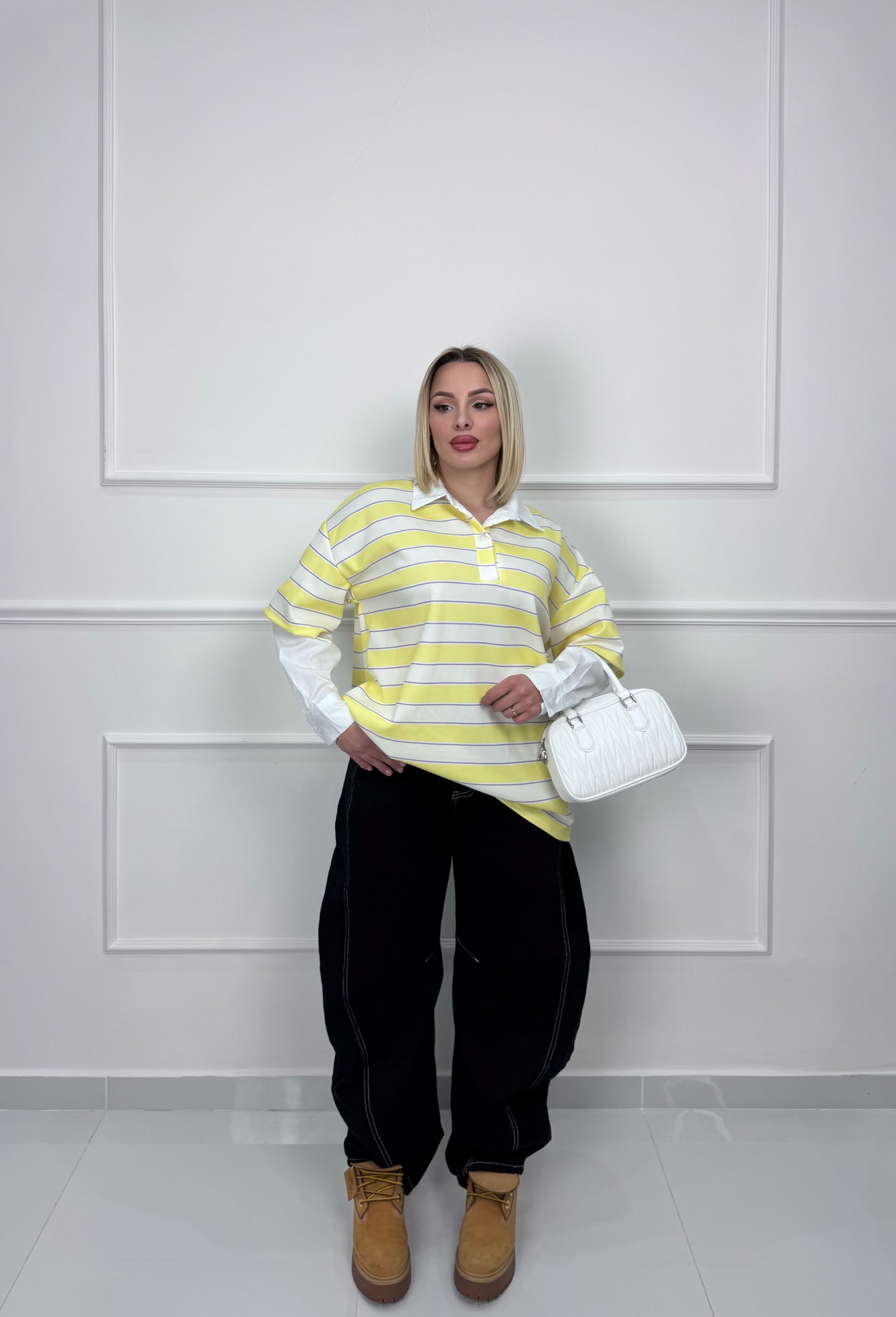 Borsa Arcadie Bianca