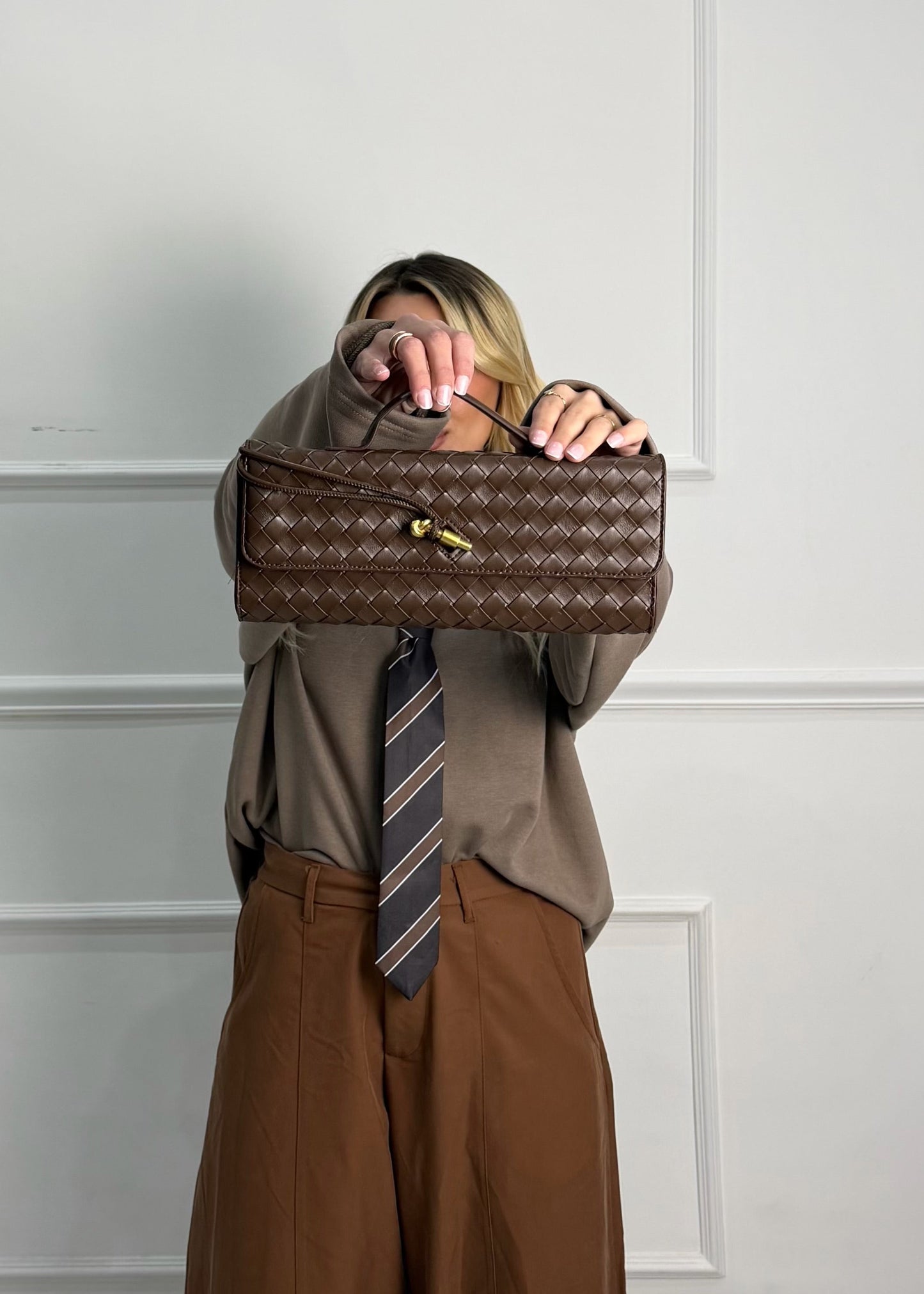 Borsa Bottega marrone