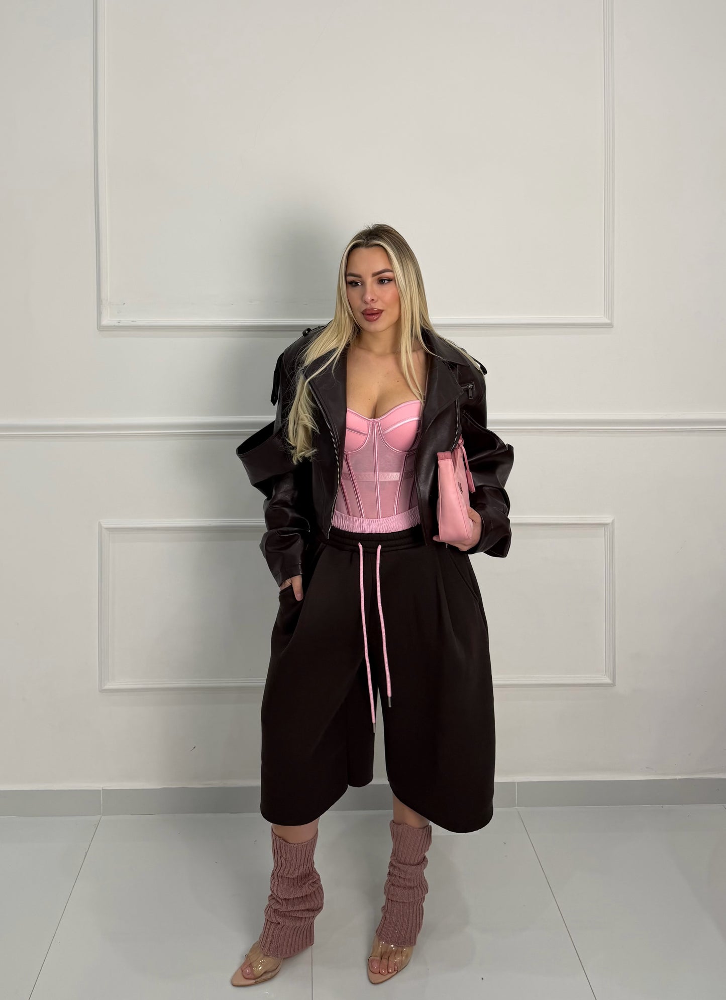 Corpetto Kendall Rosa