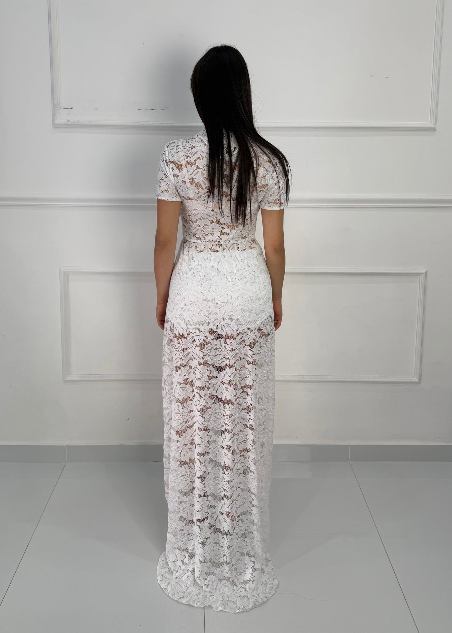 Coord Set Perla Bianco