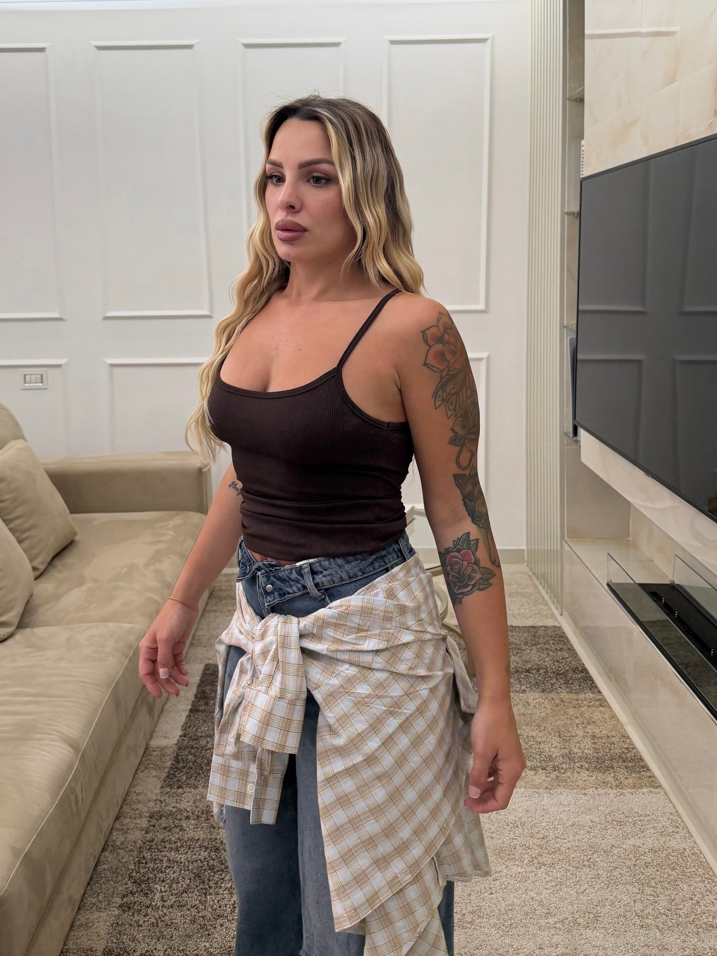 Camicia quadri