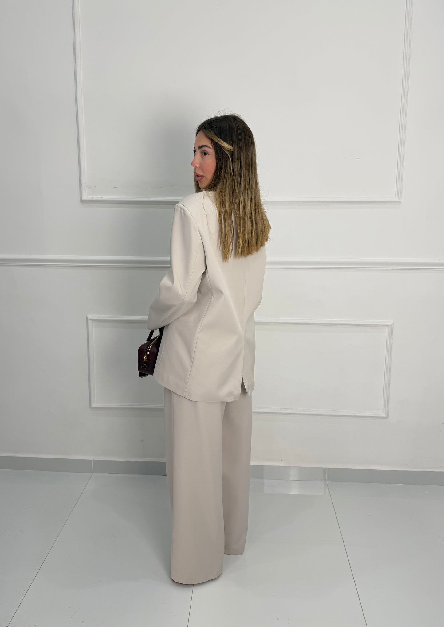 Tailleur Élite Beige
