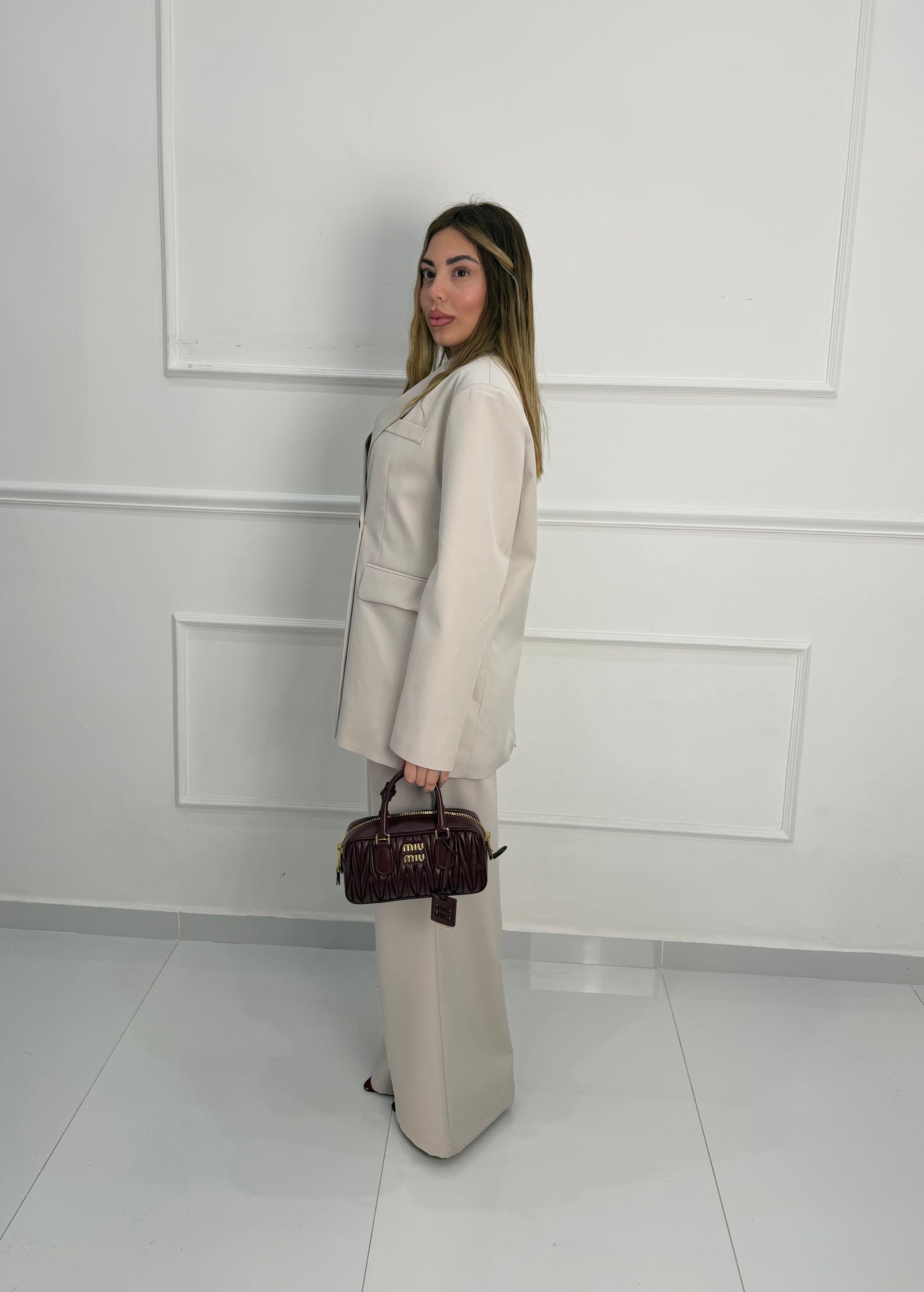 Tailleur Élite Beige