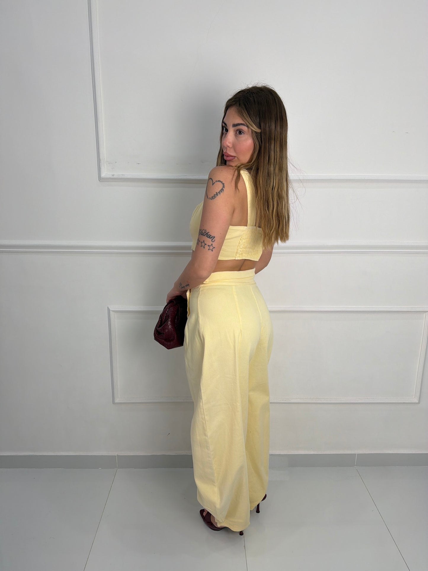 Coordinato Muse Giallo