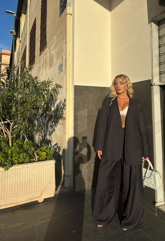 Tailleur hailey blu navy