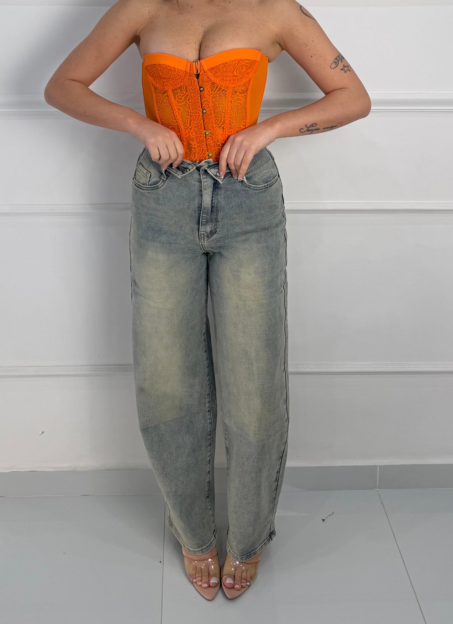 Bustier Arancio