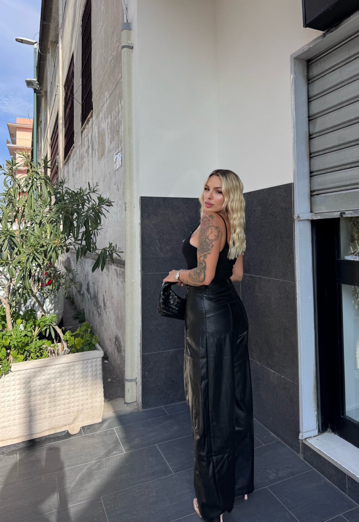 Pantalone Ecopelle Lucy