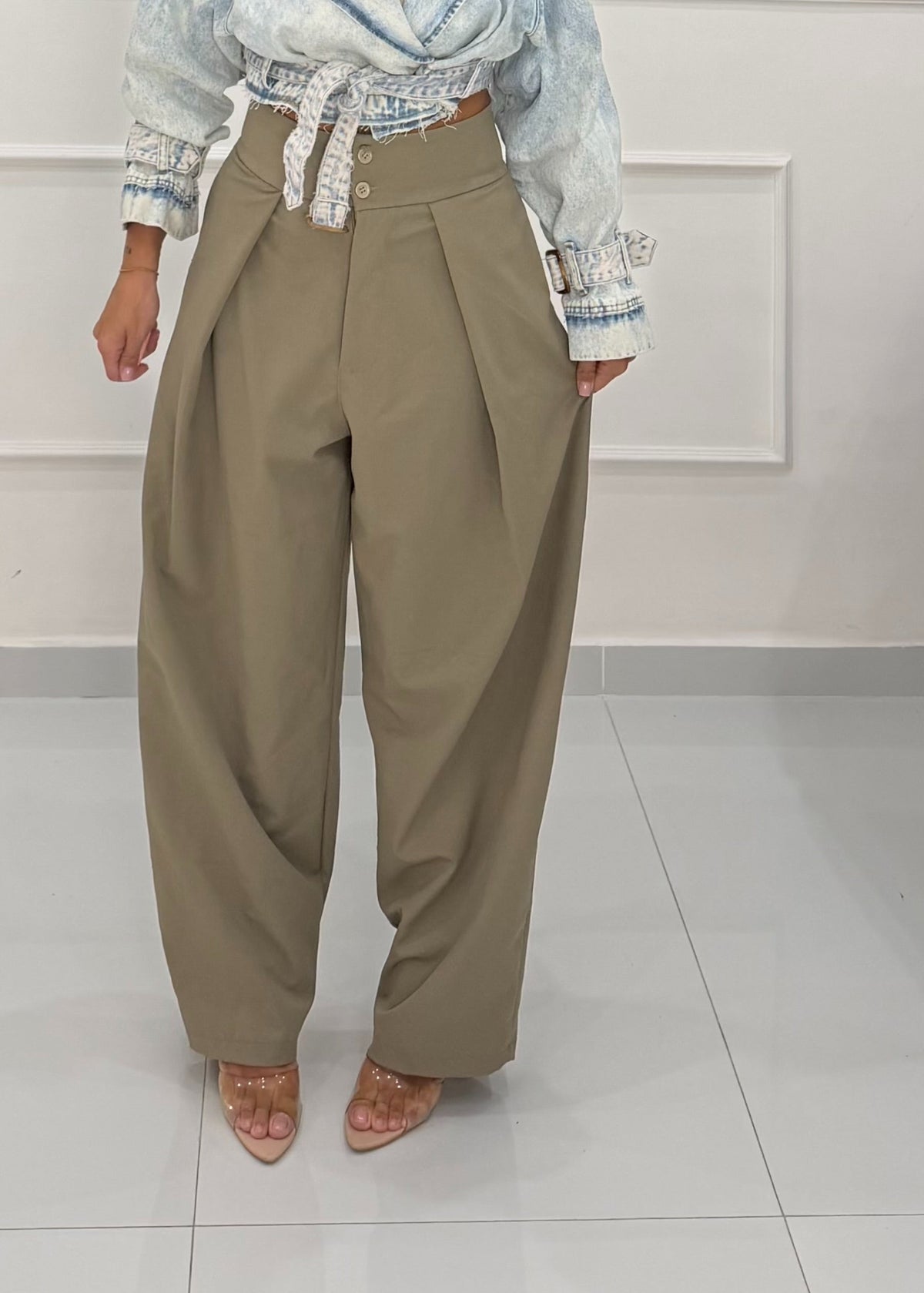 Pantalone Sienna Beige