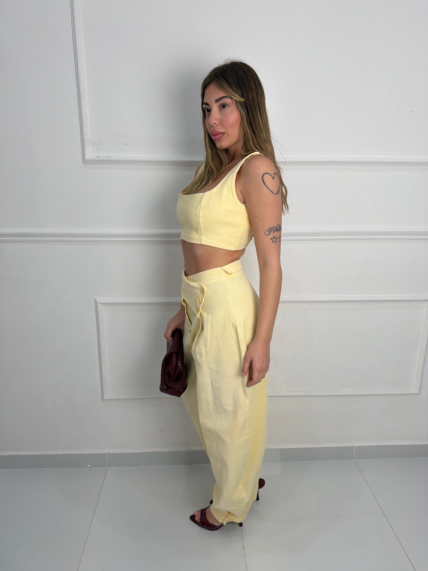 Coordinato Muse Giallo
