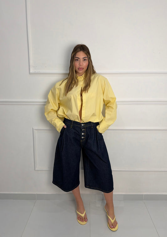 Camicia Essential Giallo