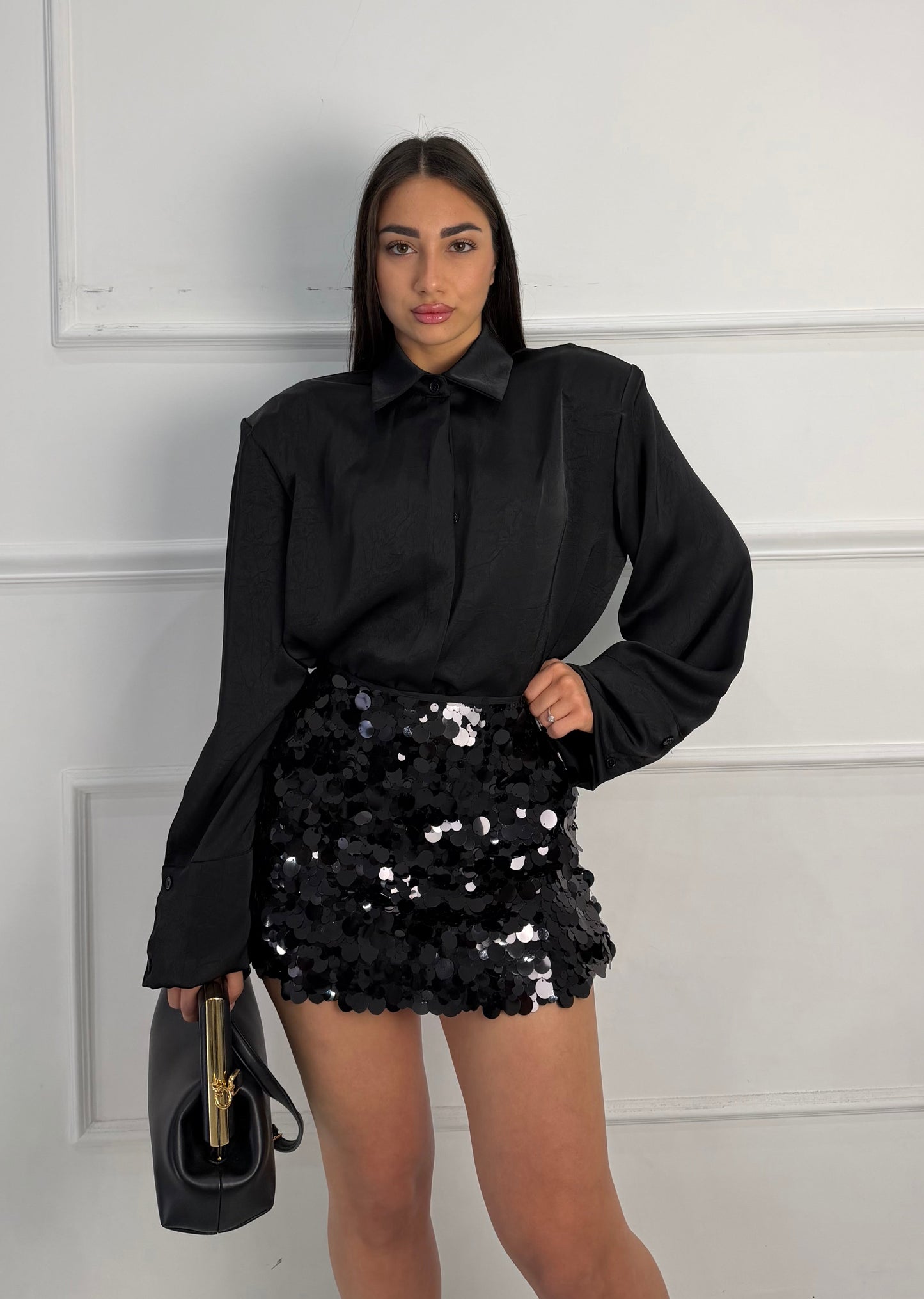 Camicia Lumière nera