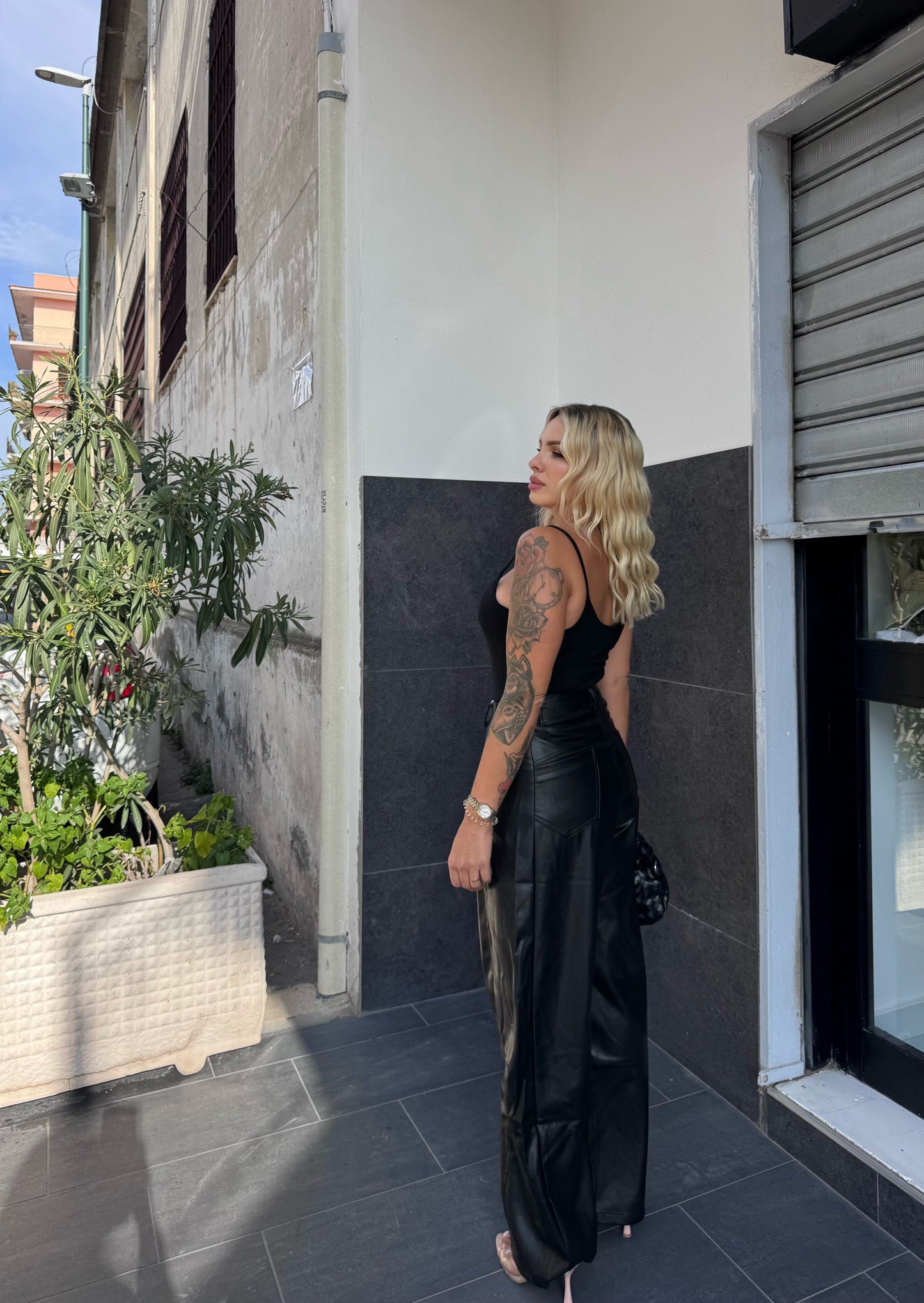 Pantalone Ecopelle Lucy