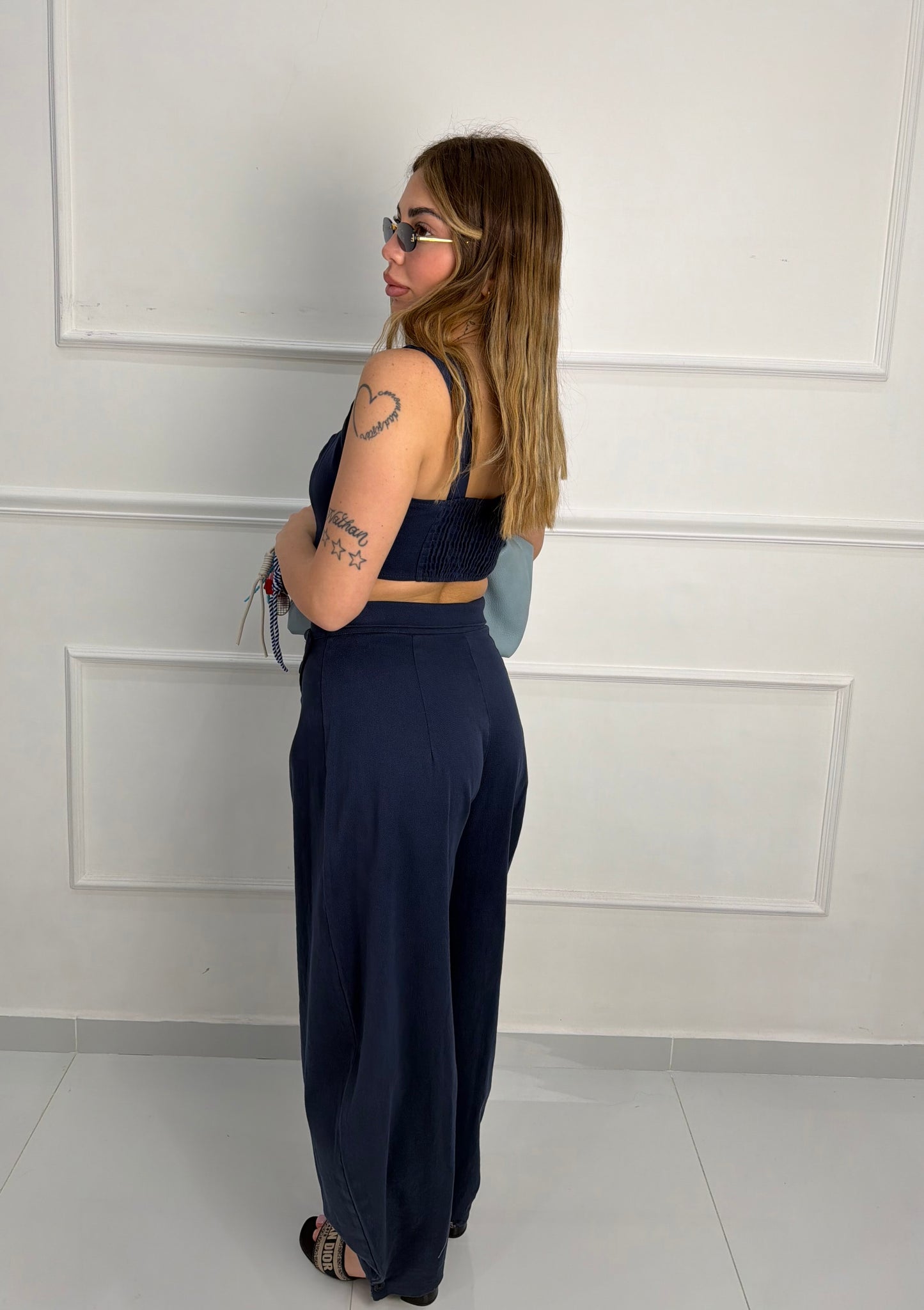 Coordinato Muse Blu