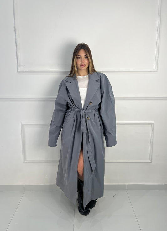Trench Daily grigio