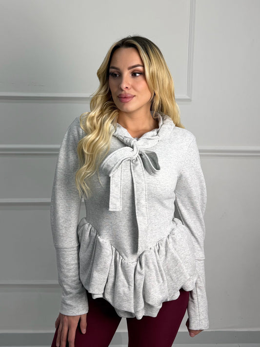 Felpa Jolie grigia