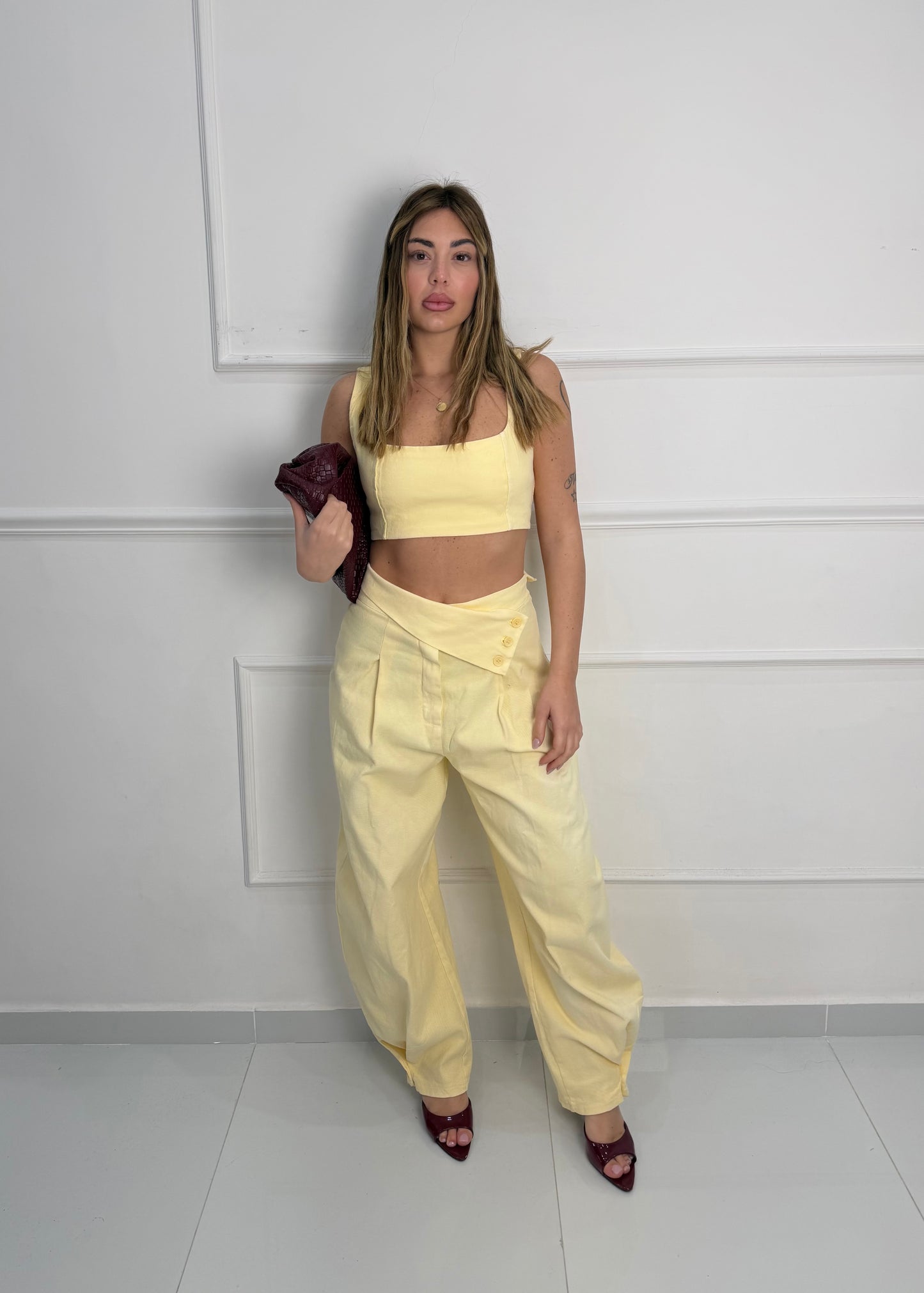 Coordinato Muse Giallo