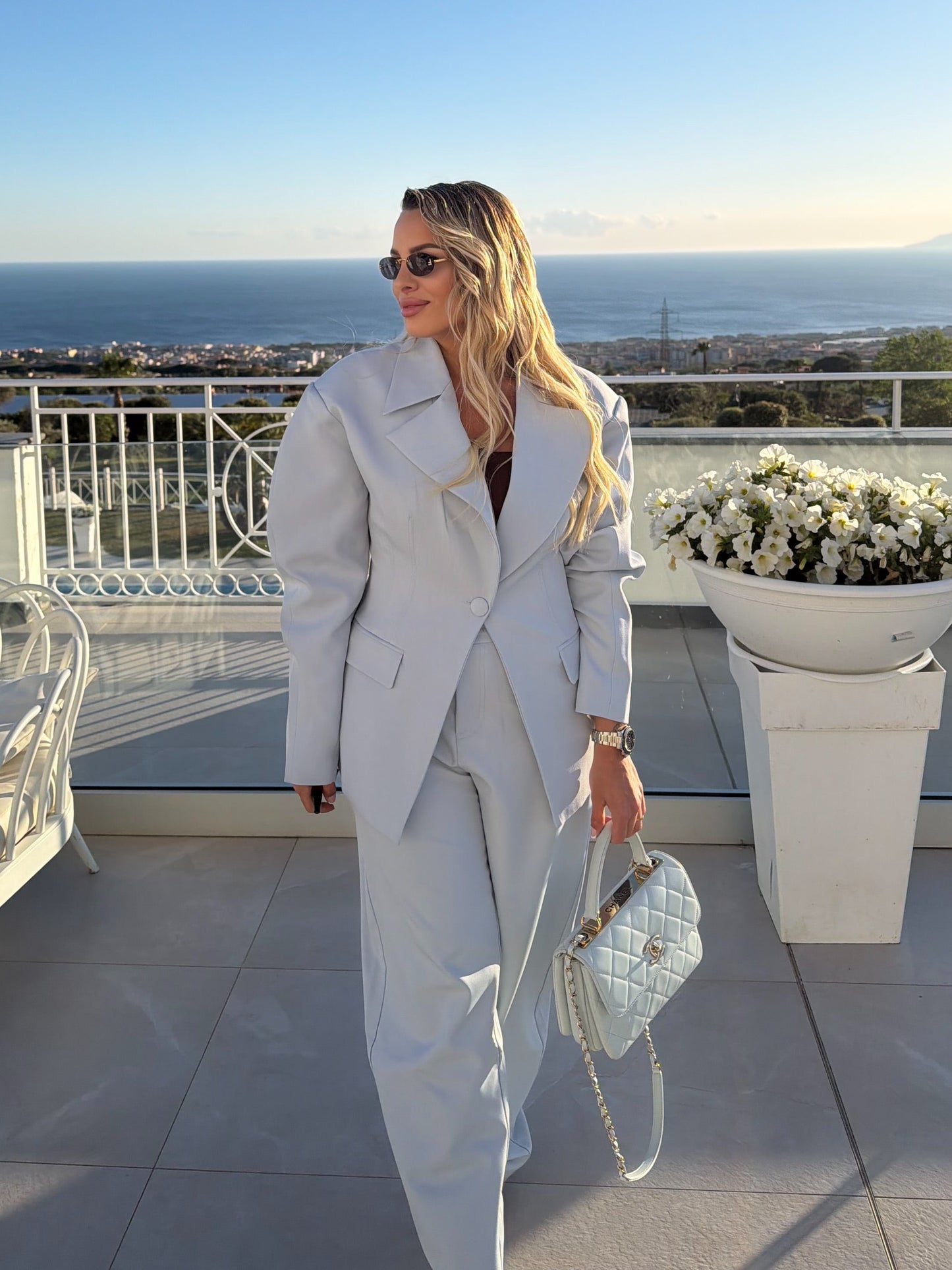 Tailleur Cannes Azzurro