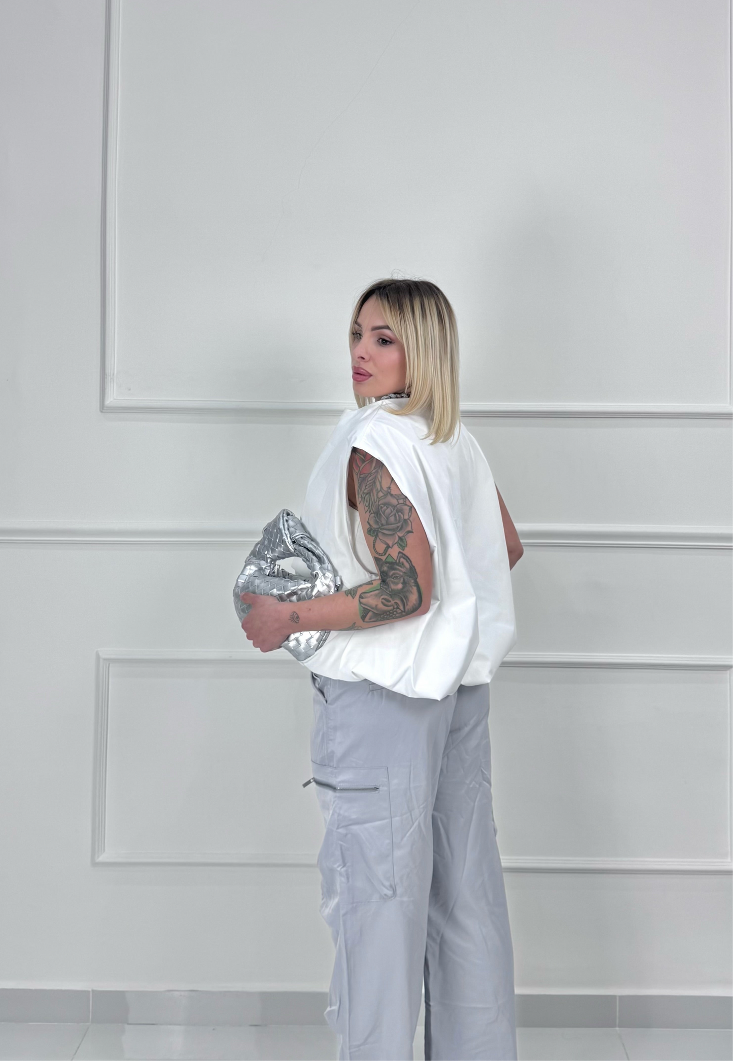 Gilet Ginny Bianco
